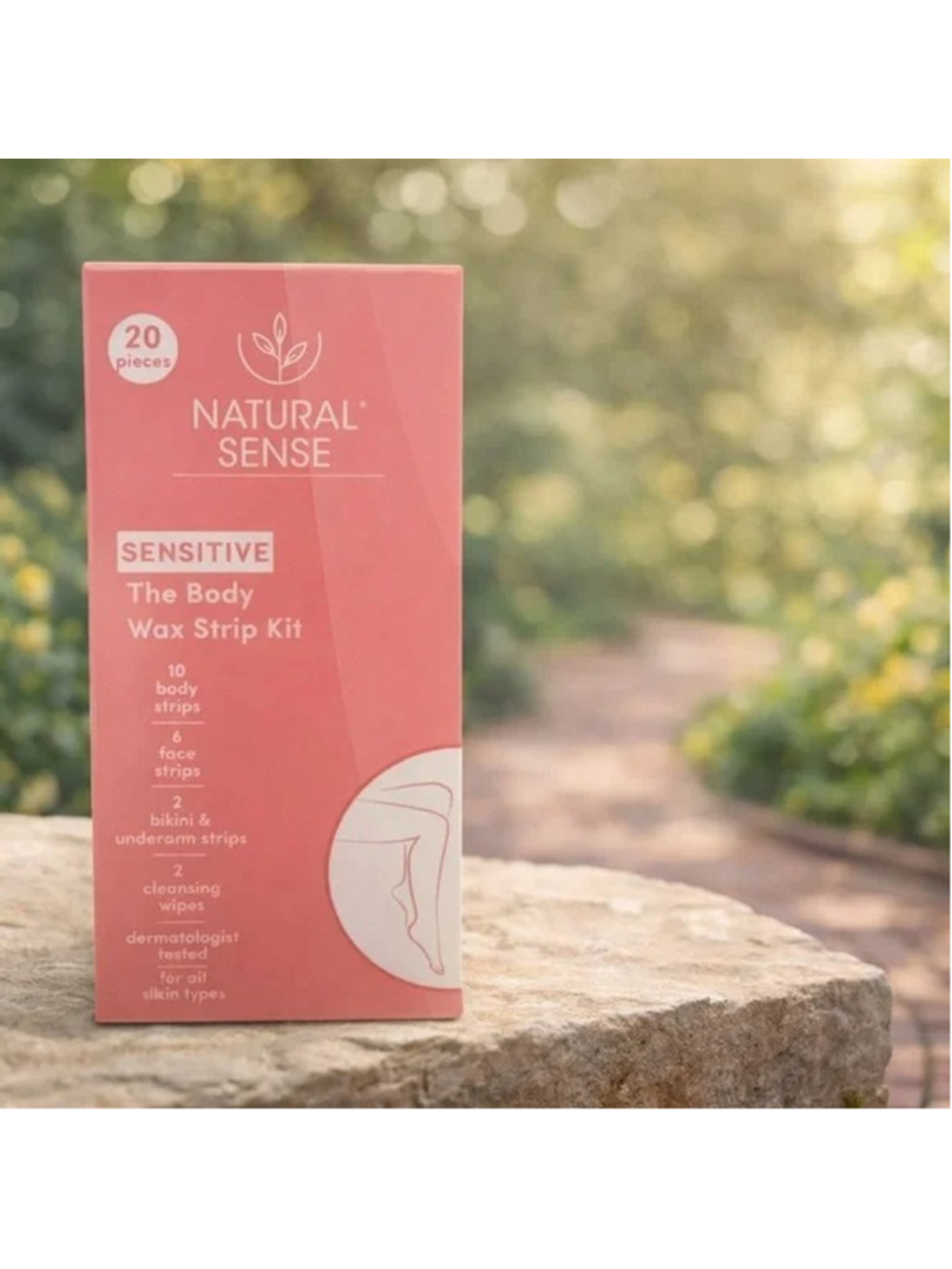 Natural Sense Sensitive Body Wax Kit